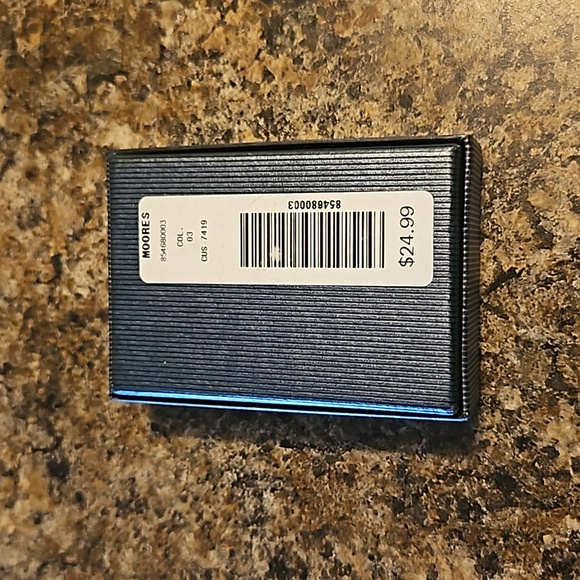 Pronto Uomo Tie Clip - Silver & Gold colour - Picture 7 of 7